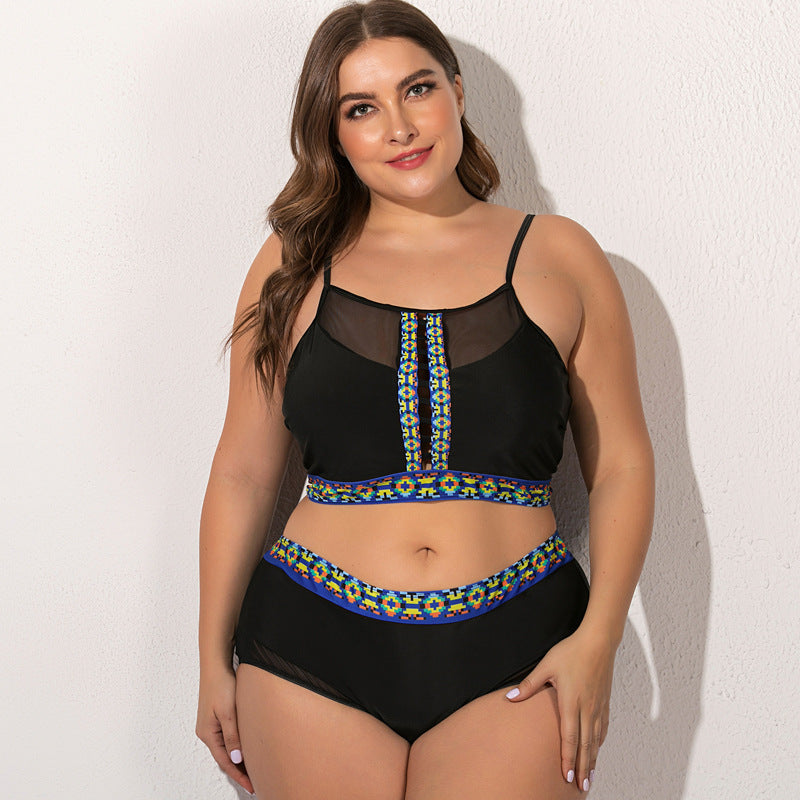 Plus beauty size swimsuit