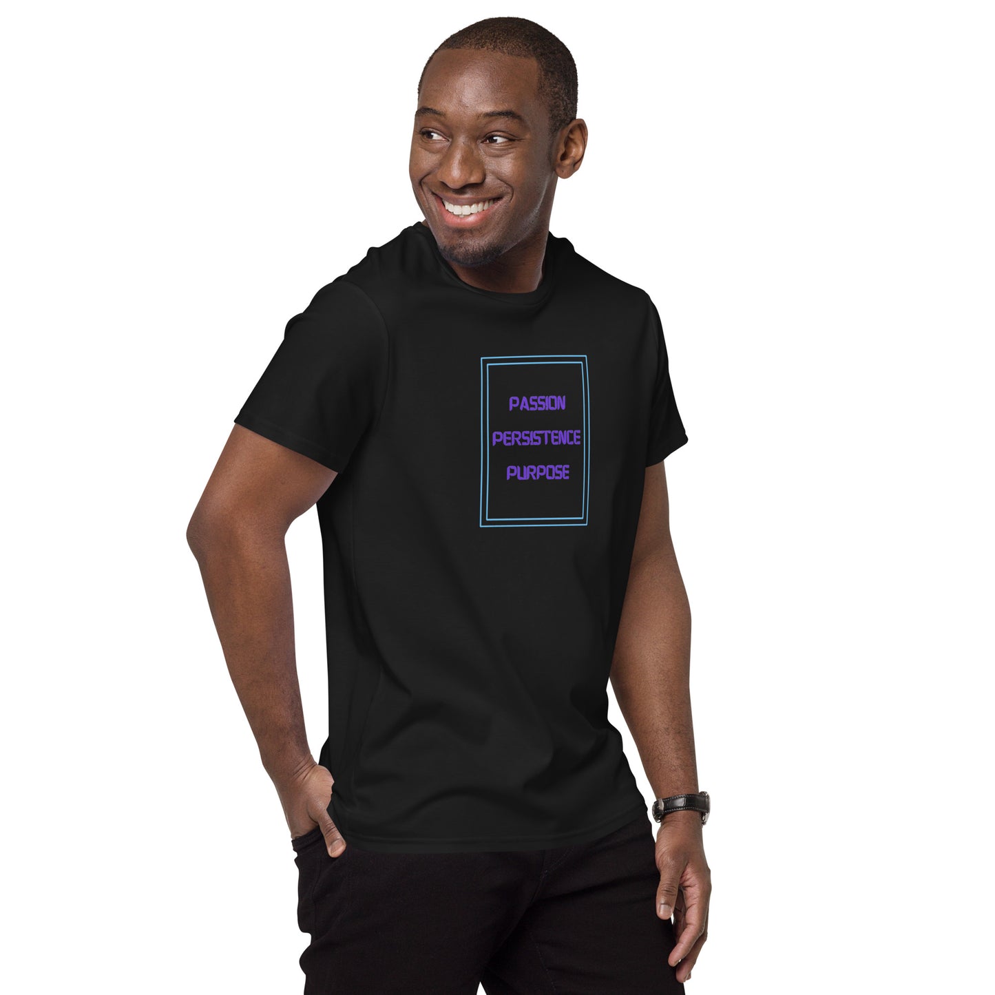 Men's Purpose premium cotton t-shirt by Everything