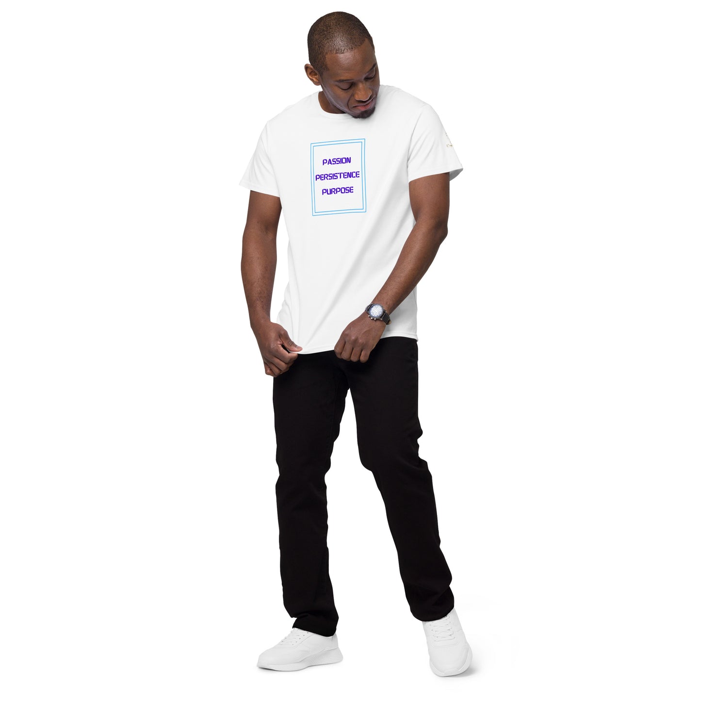 Men's Purpose premium cotton t-shirt by Everything