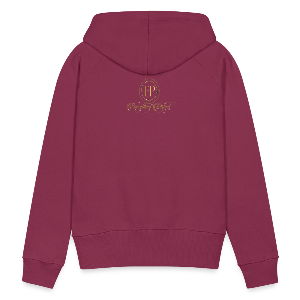 Women’s Myers Halloween Hoodie - burgundy