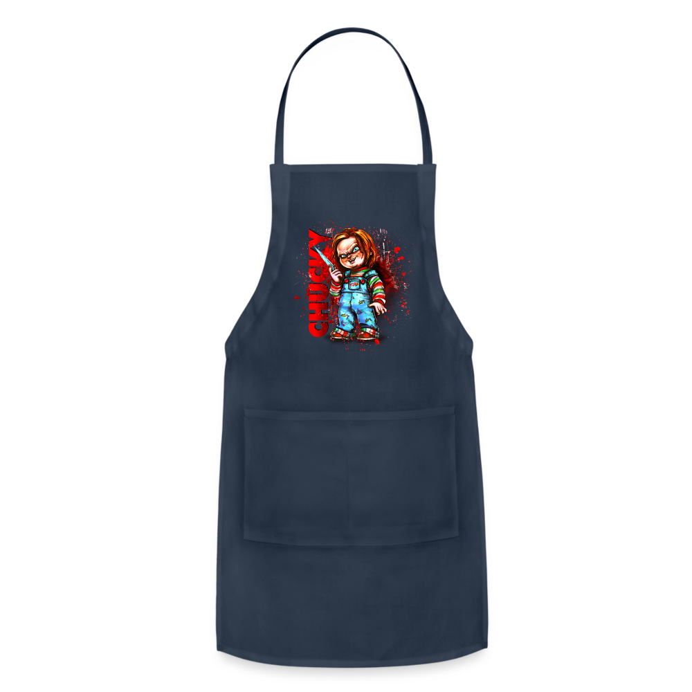 Adjustable Apron - navy