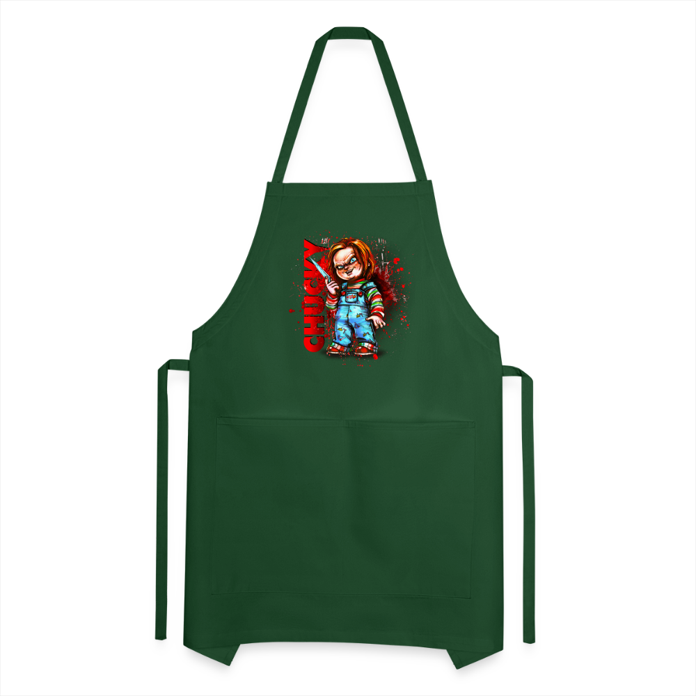 Adjustable Apron - forest green