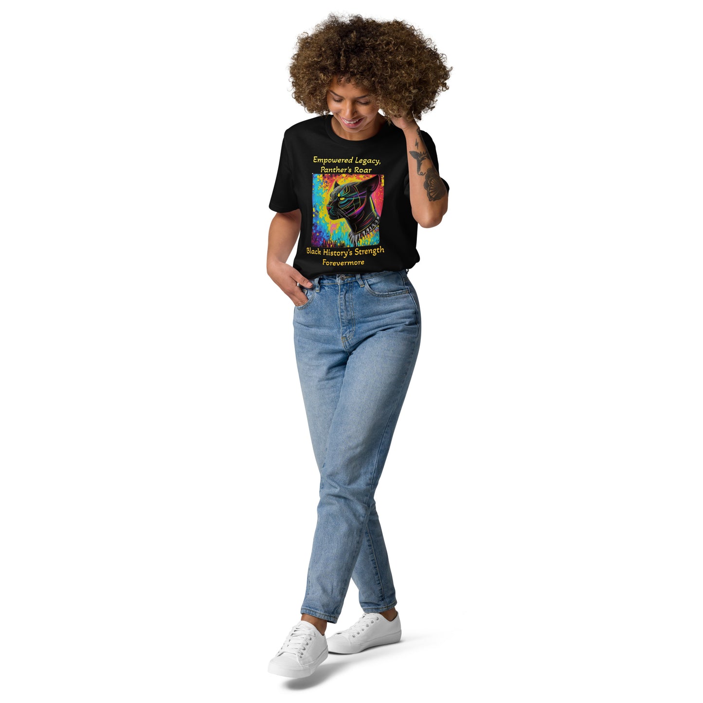 Panther organic t-shirt