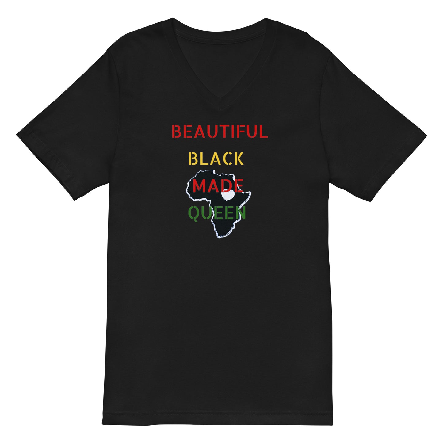 V-Neck Black heritage EP T-Shirt
