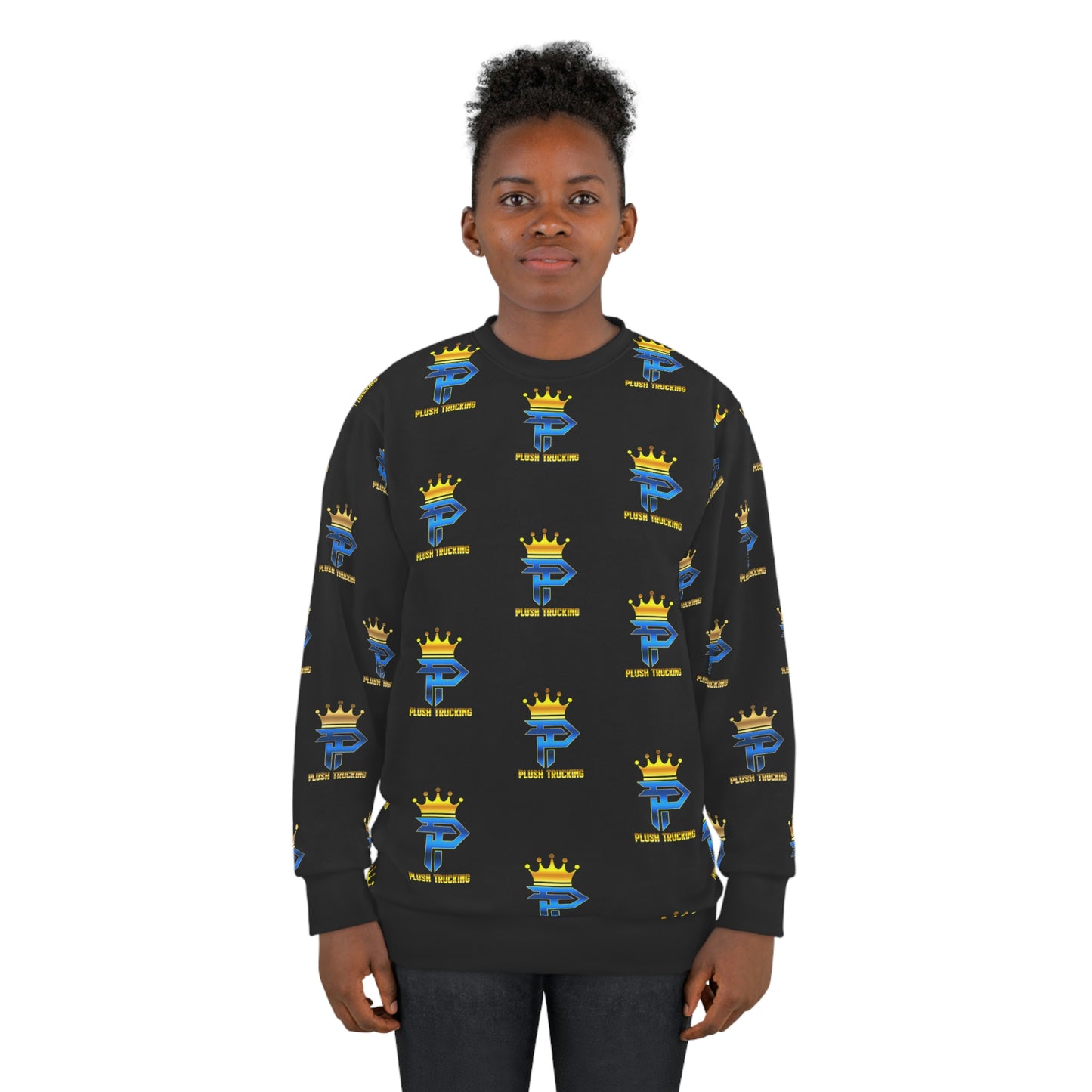 All over Unisex Plush Sweatshirt