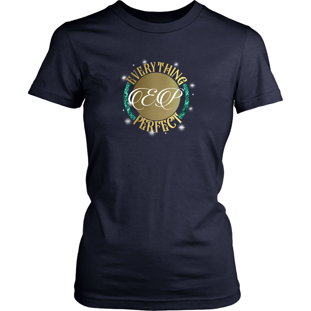 Gold Printed Everything Tee-Shirt - Everything Perfect