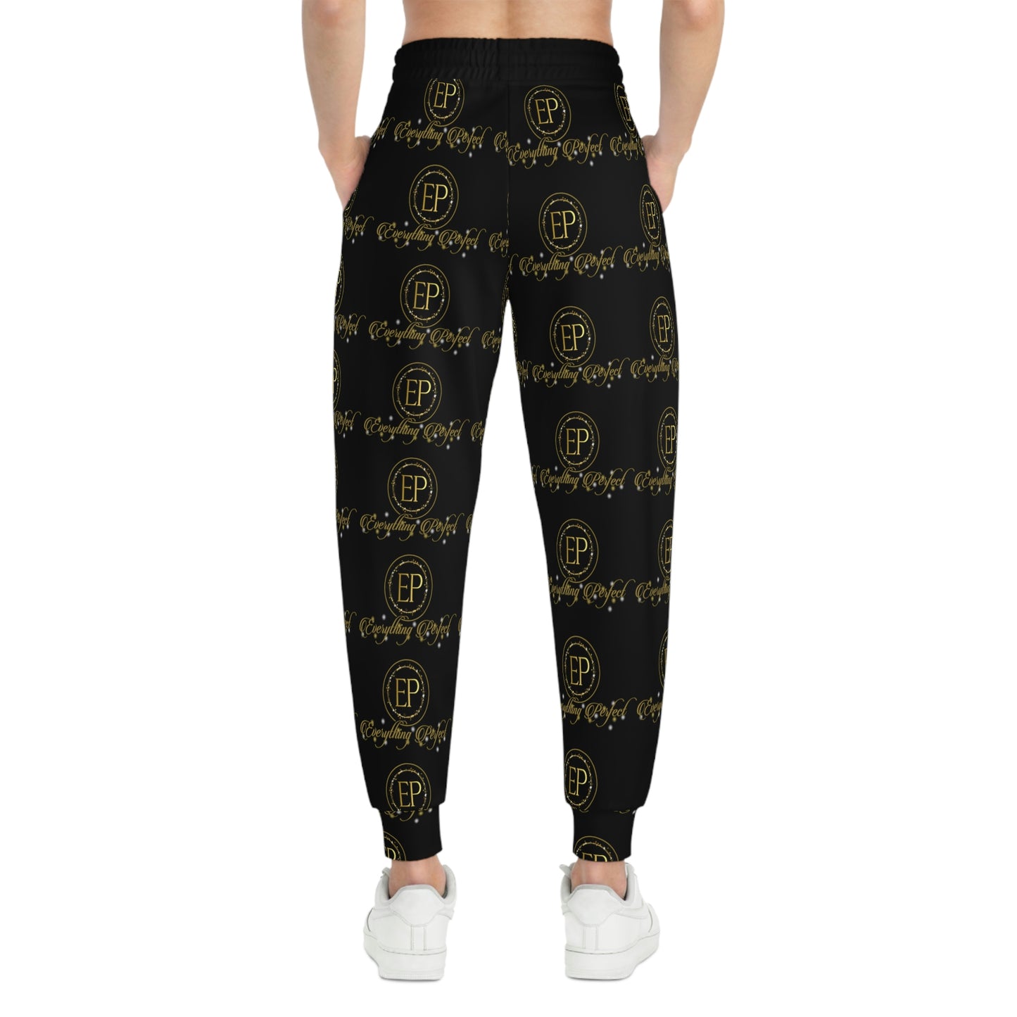 All over signature joggers