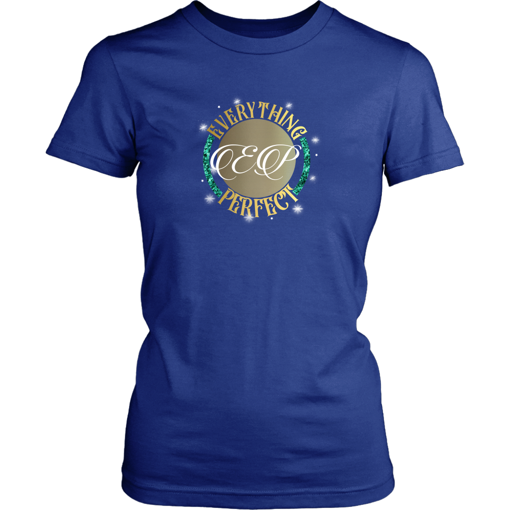 Gold Printed Everything Tee-Shirt - Everything Perfect