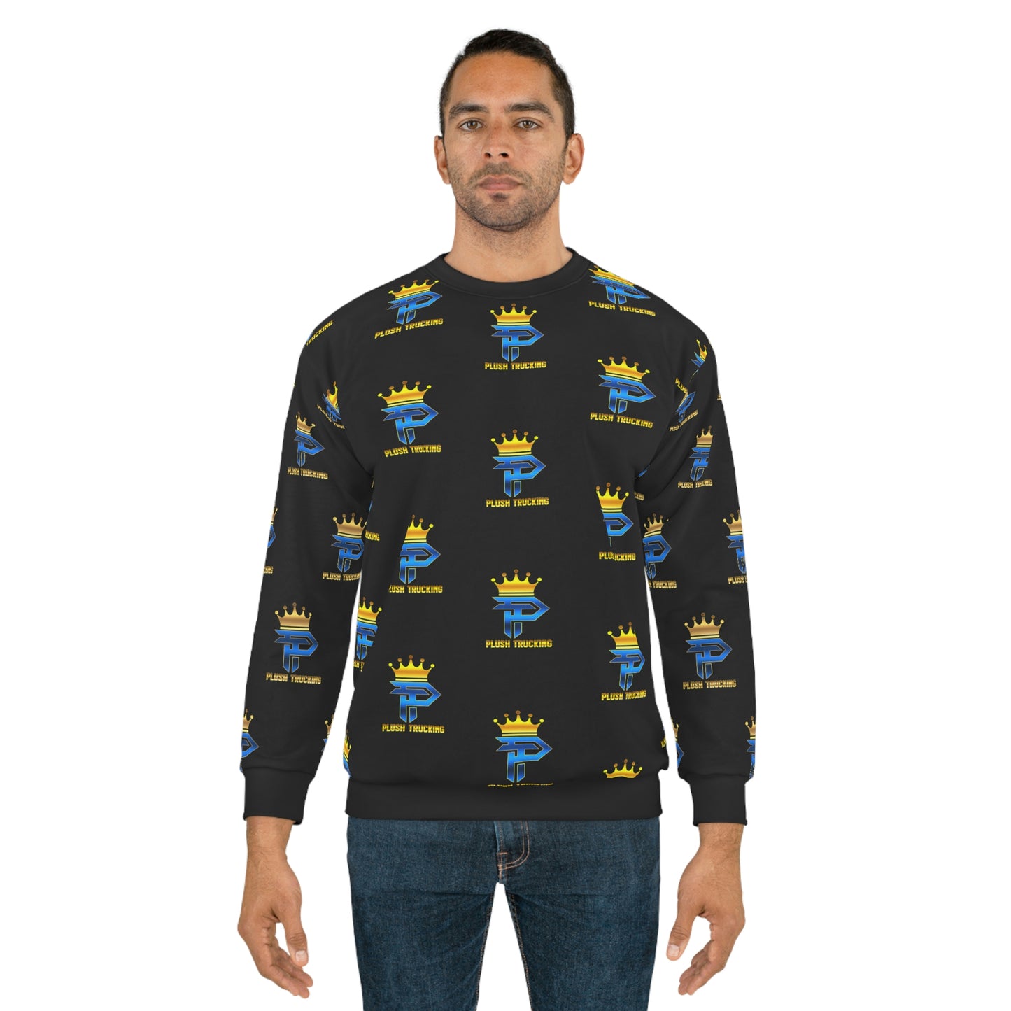 All over Unisex Plush Sweatshirt