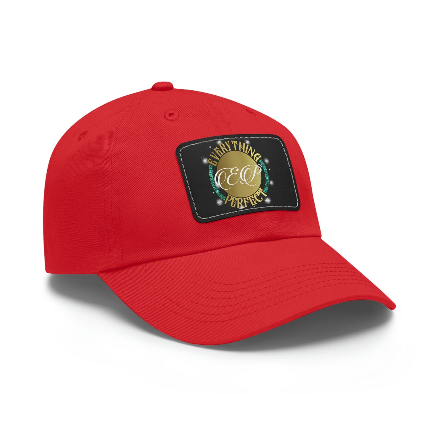 Dad Hat with Leather Patch