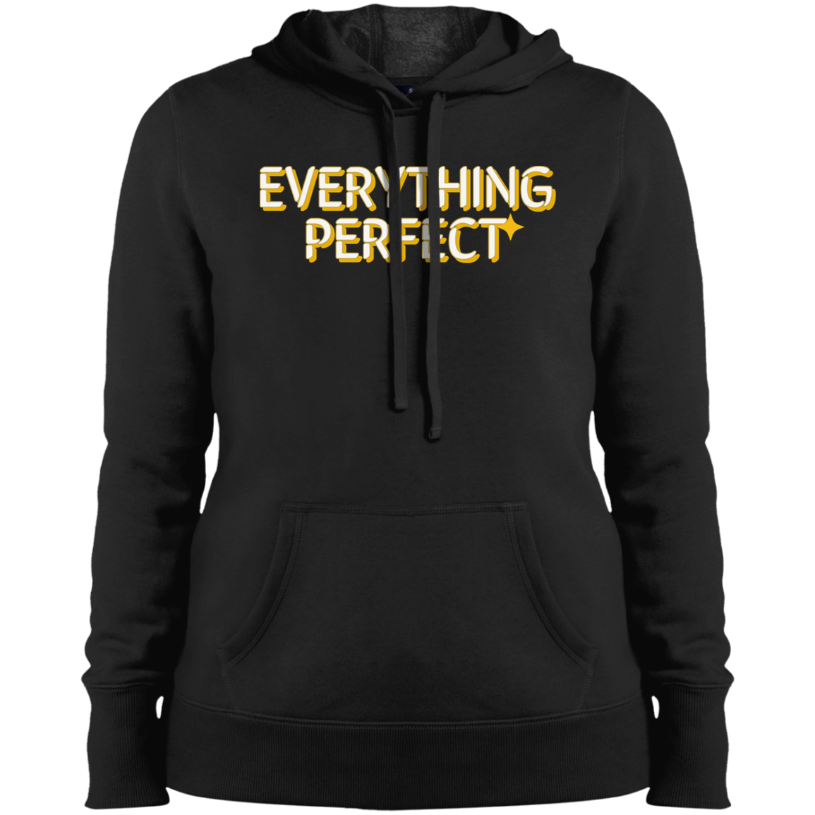 Ladies wooden letter EP pullover by