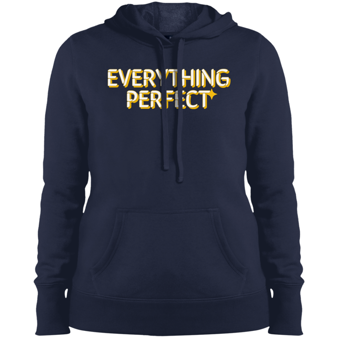 Ladies wooden letter EP pullover by