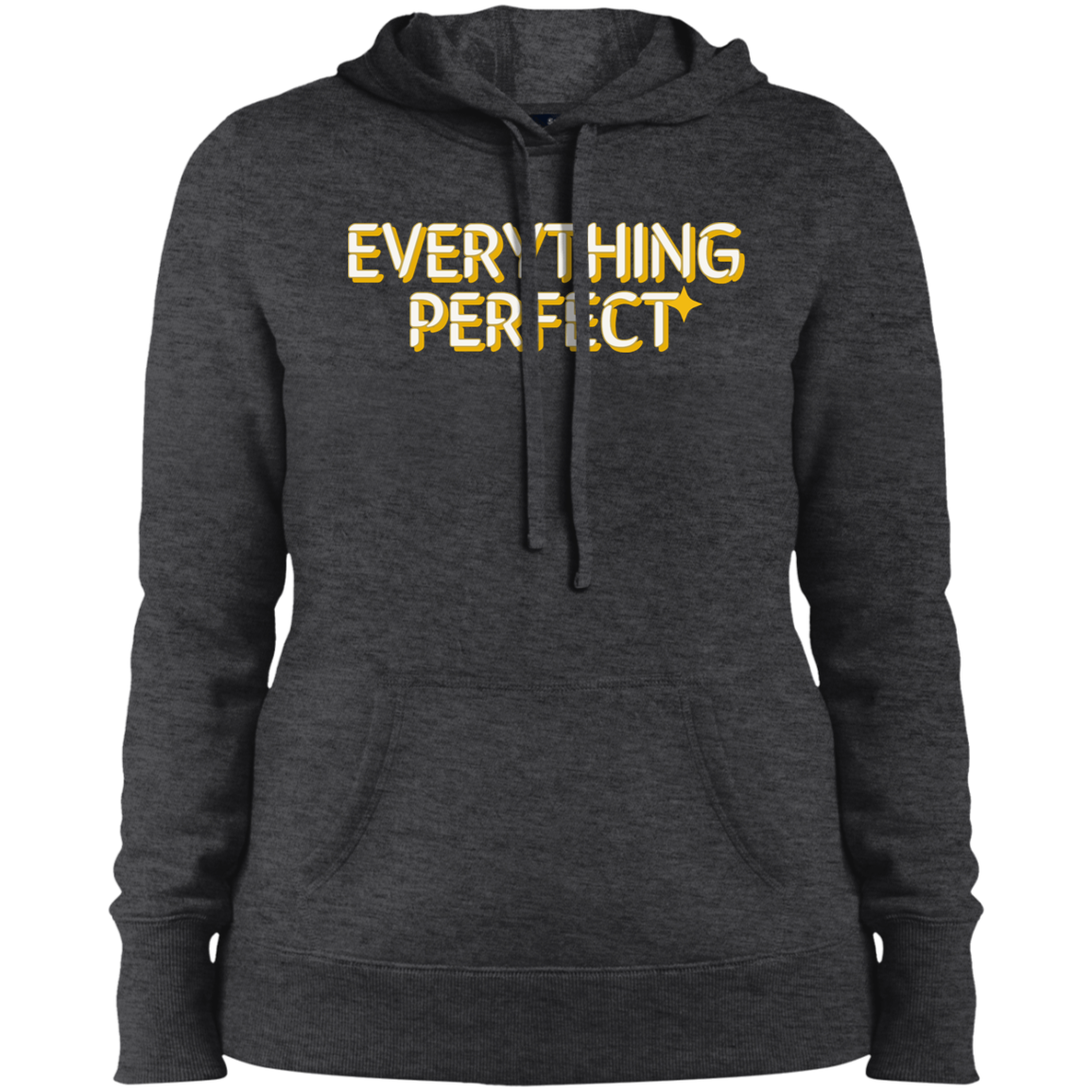 Ladies wooden letter EP pullover by