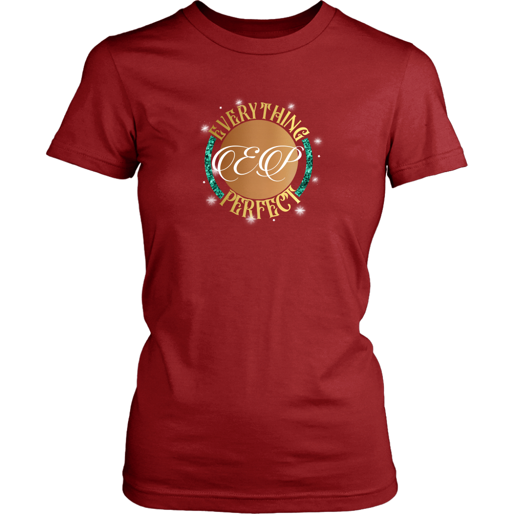 Gold Printed Everything Tee-Shirt - Everything Perfect