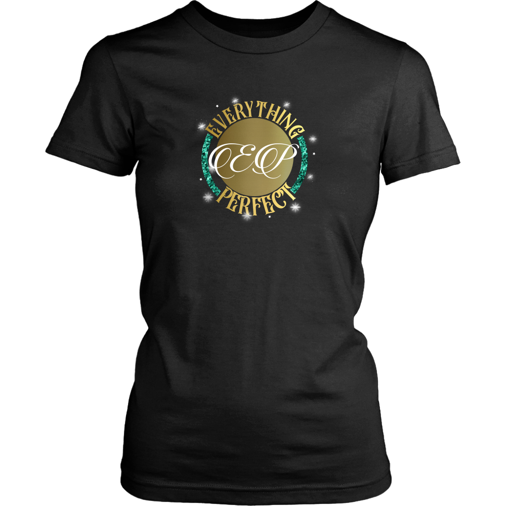Gold Printed Everything Tee-Shirt - Everything Perfect