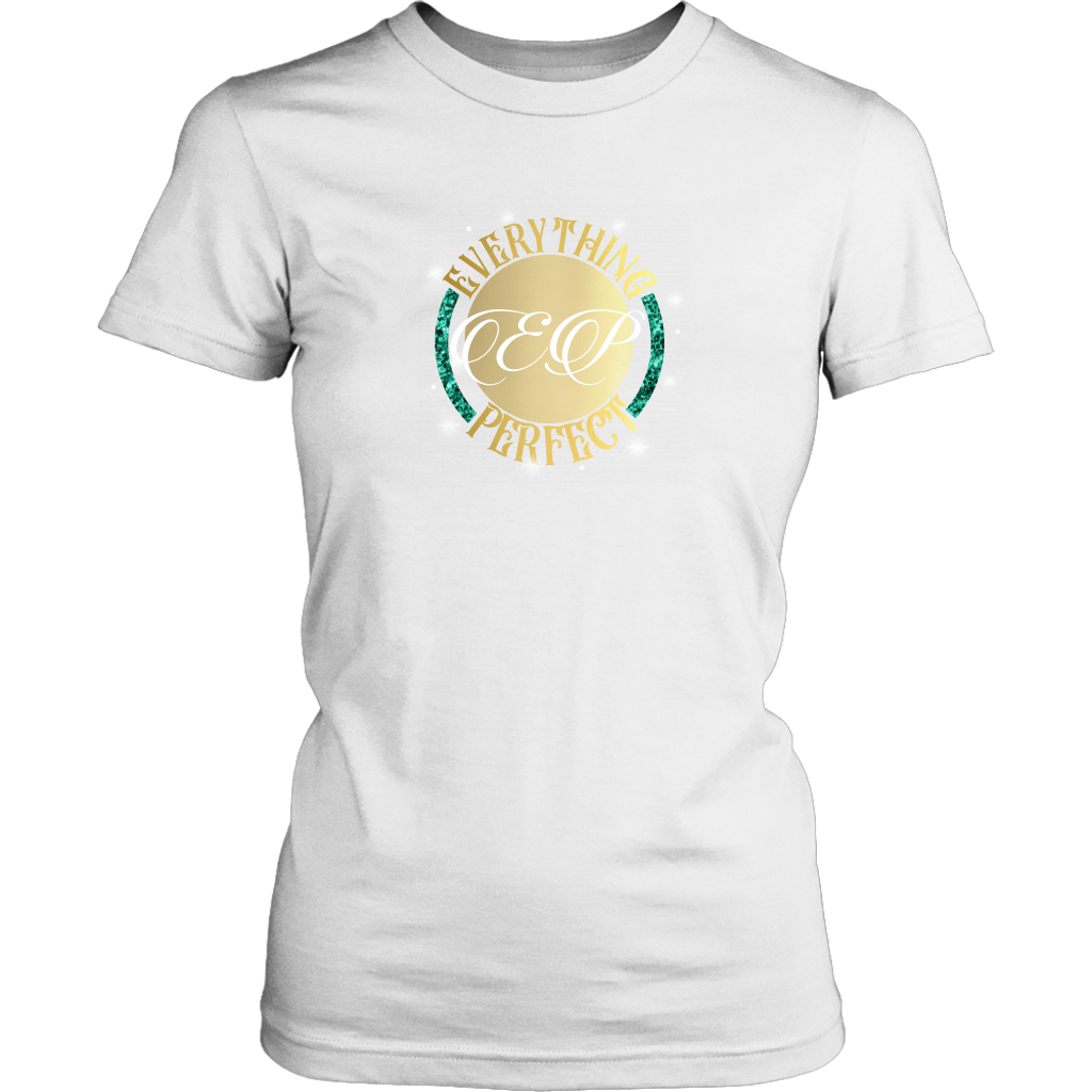 Gold Printed Everything Tee-Shirt - Everything Perfect