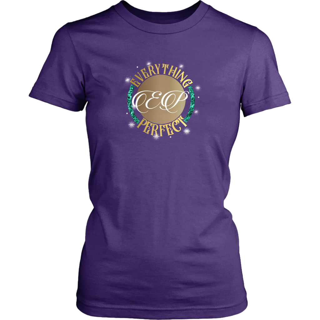 Gold Printed Everything Tee-Shirt - Everything Perfect