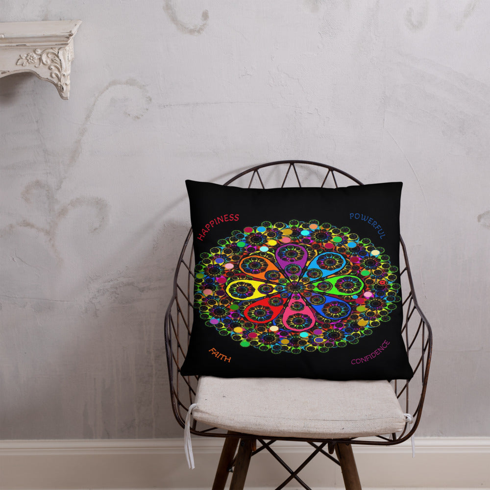 Colorful Uplifting Pillow