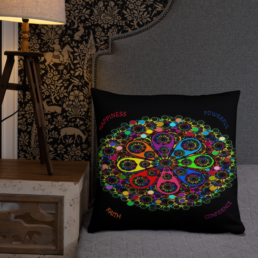 Colorful Uplifting Pillow