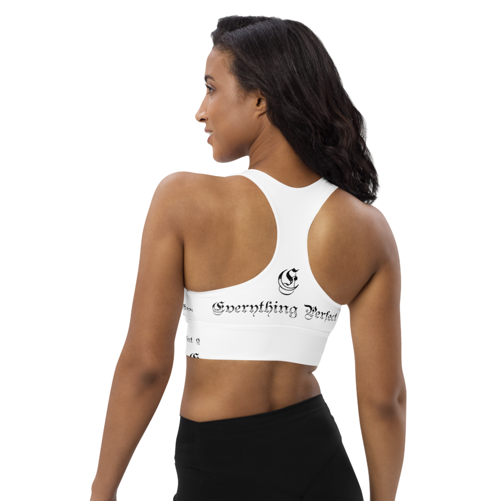 Longline sports bra