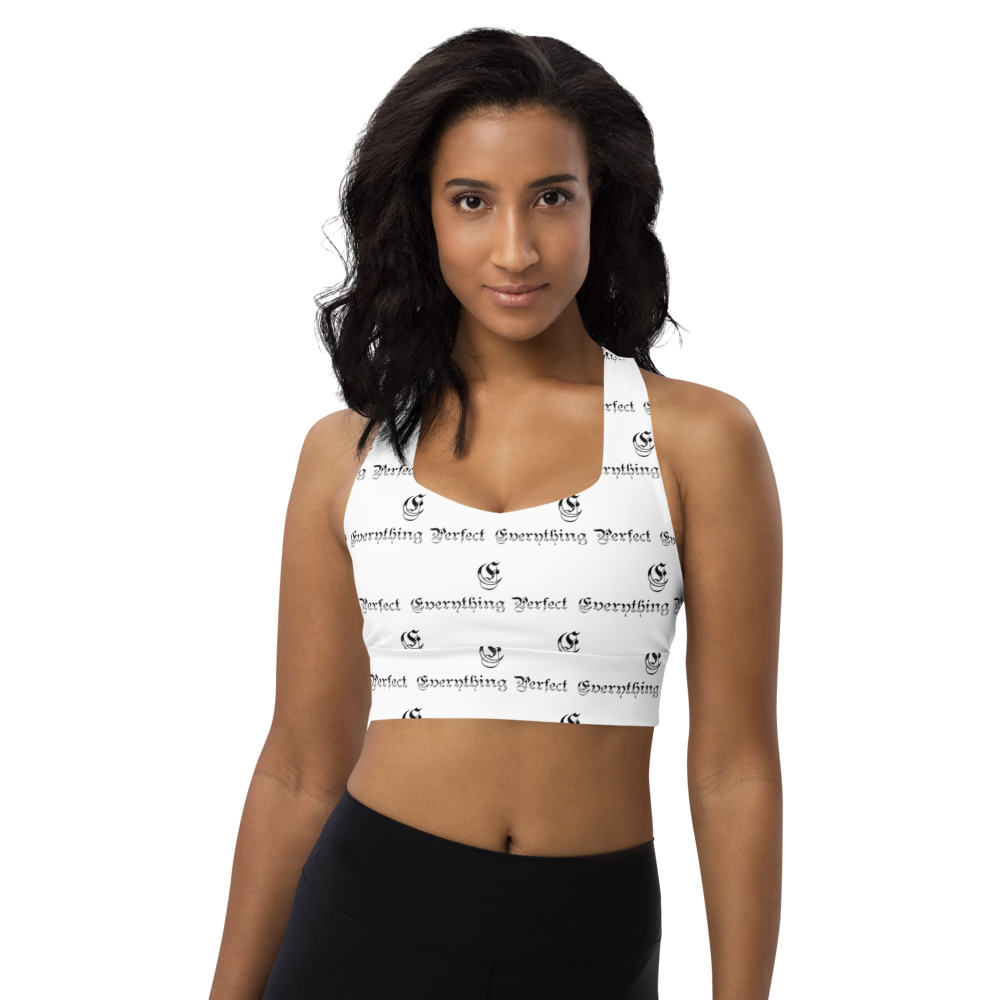 Longline sports bra