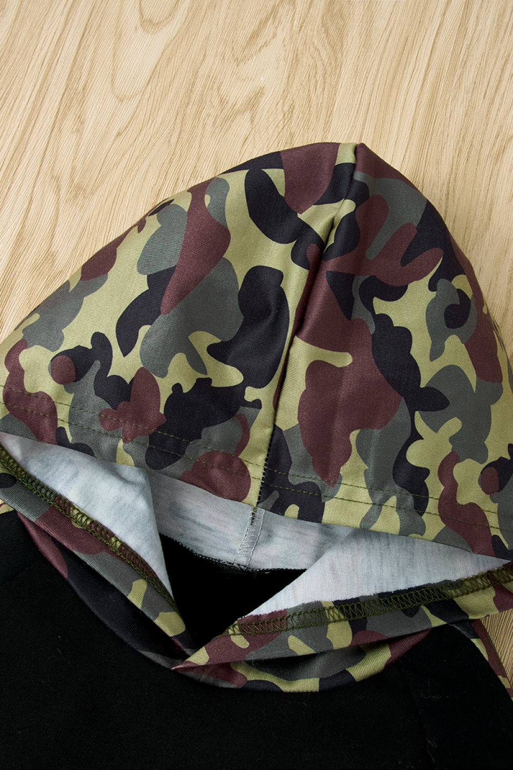 Boys Letter Print Hoodie and Pants Set