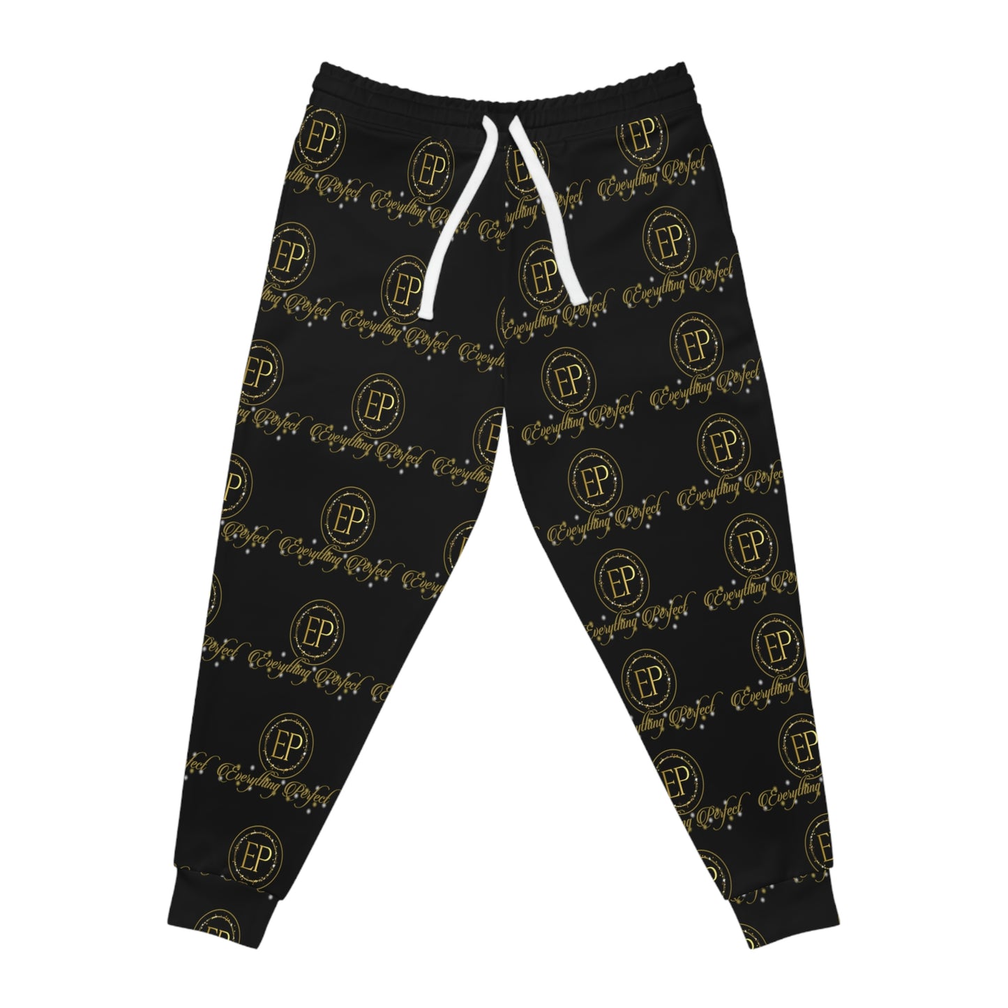 All over signature joggers