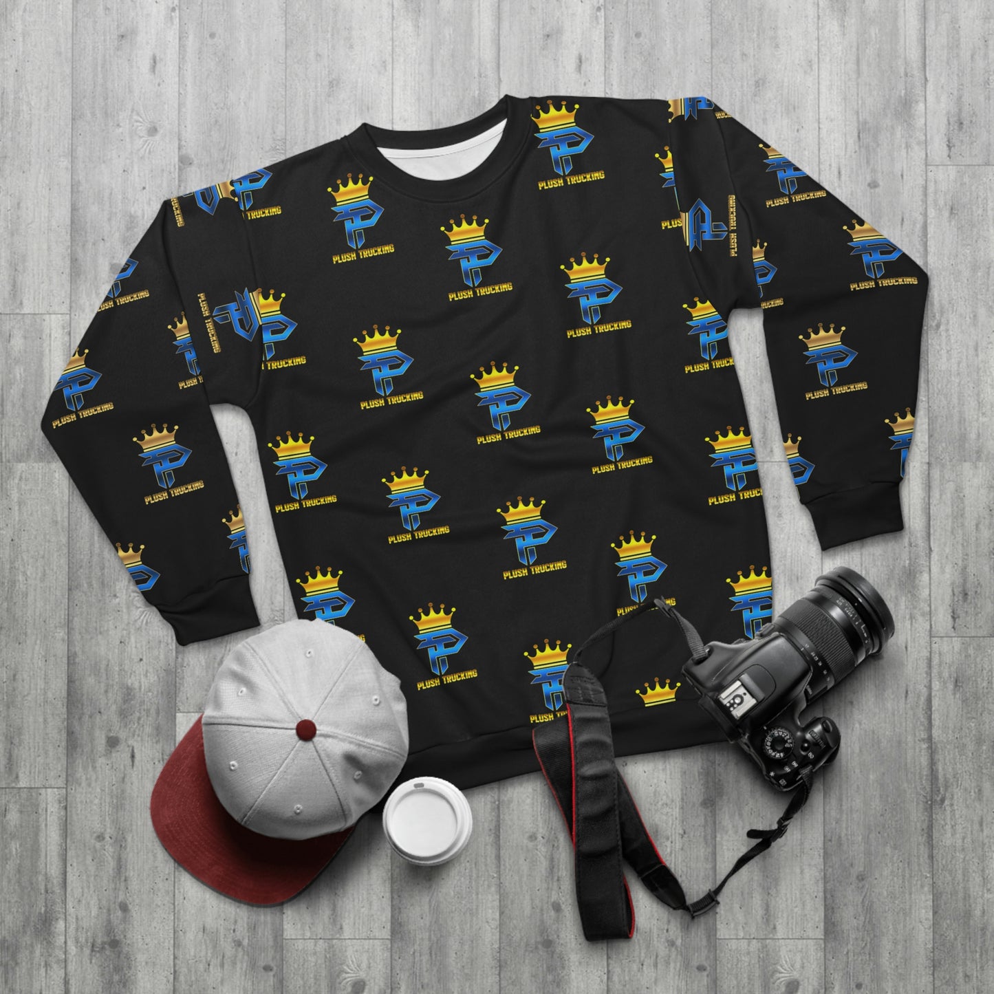 All over Unisex Plush Sweatshirt