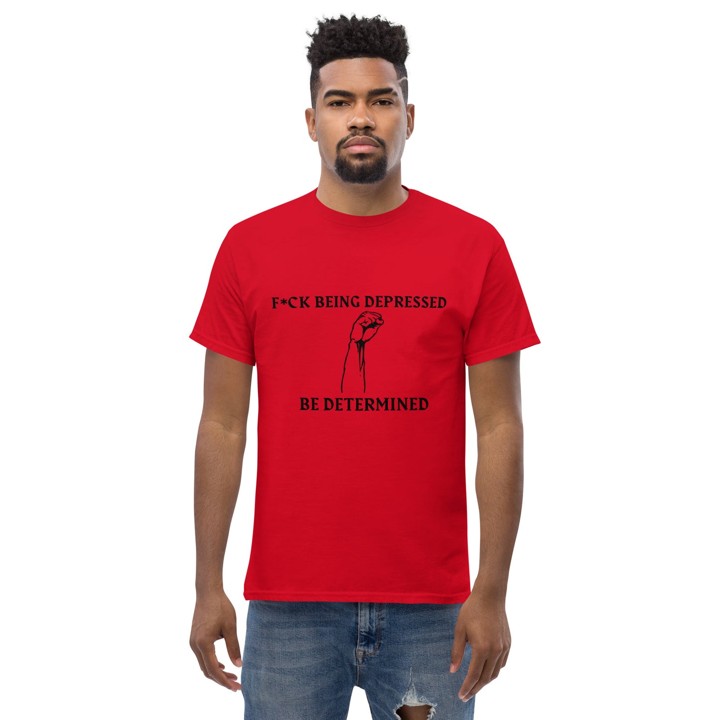 Men's Determined tee