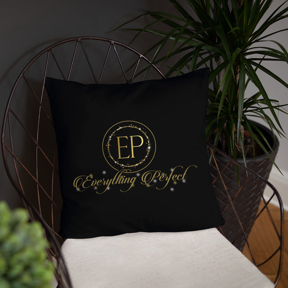 Black N Gold Pillow - Everything Perfect