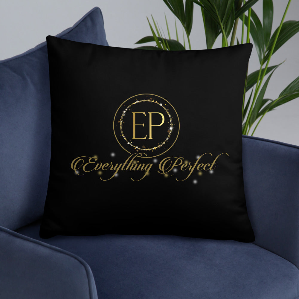 Black N Gold Pillow - Everything Perfect