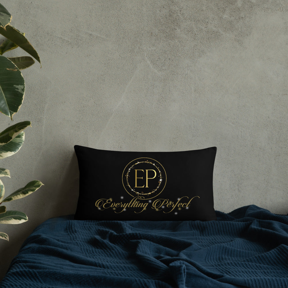 Black N Gold Pillow - Everything Perfect