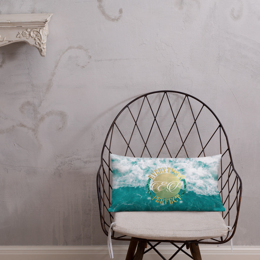 Sea Blue Pillow - Everything Perfect