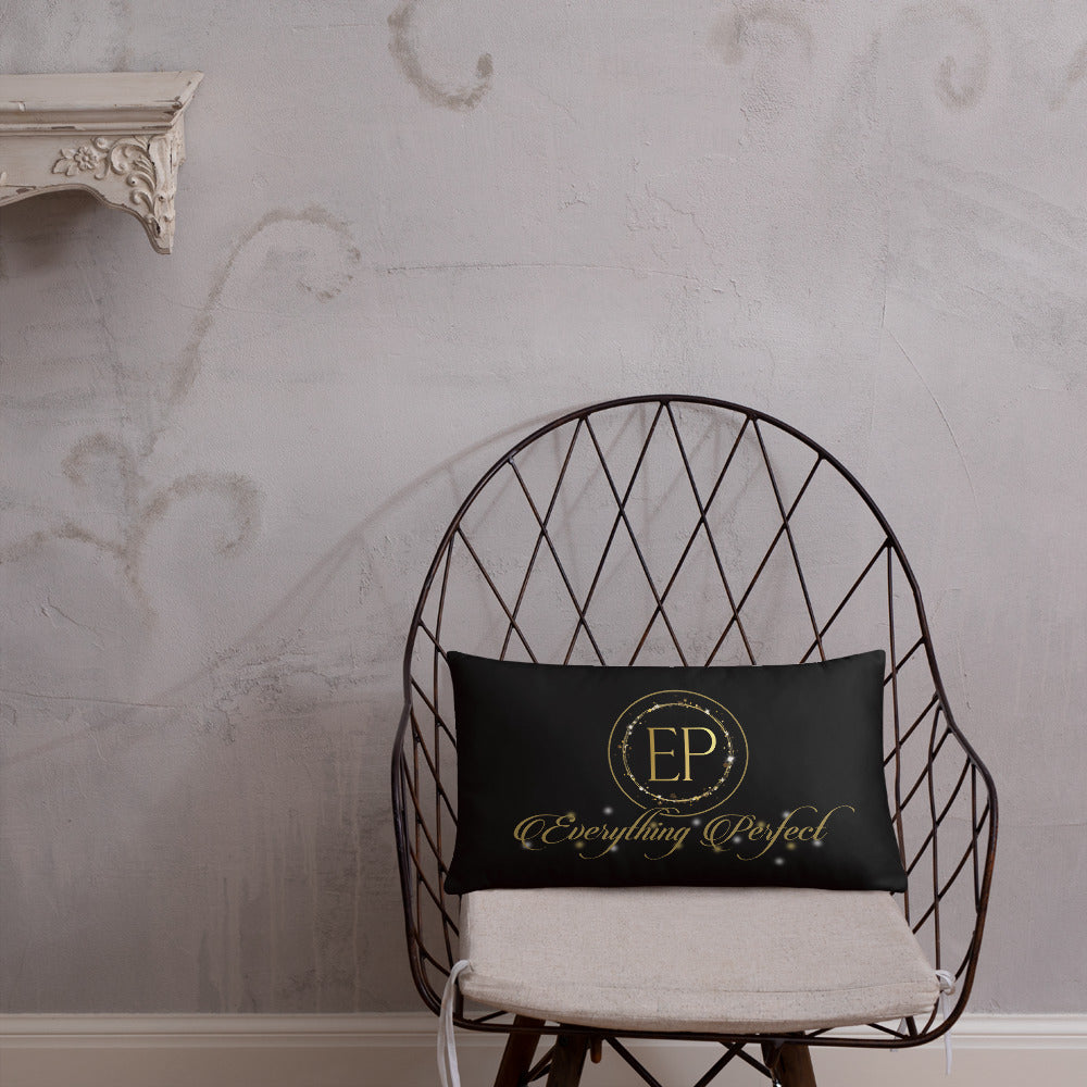 Black N Gold Pillow - Everything Perfect