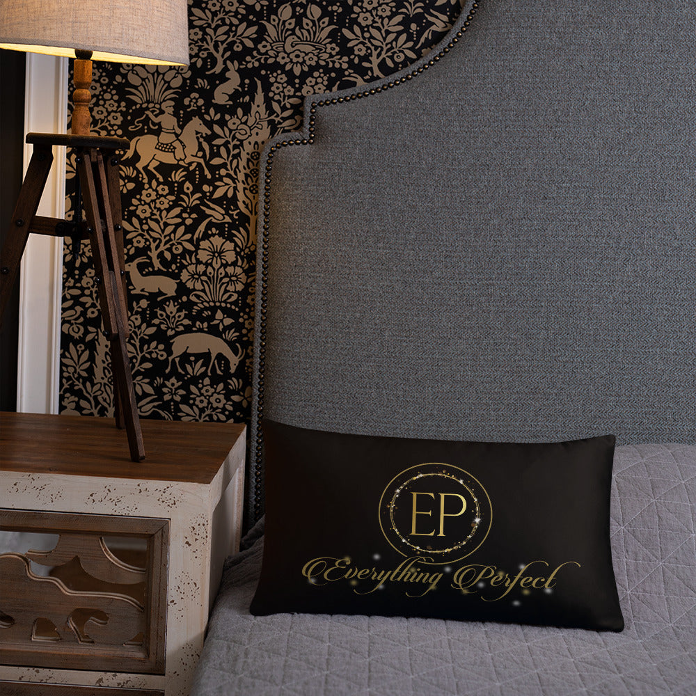 Black N Gold Pillow - Everything Perfect