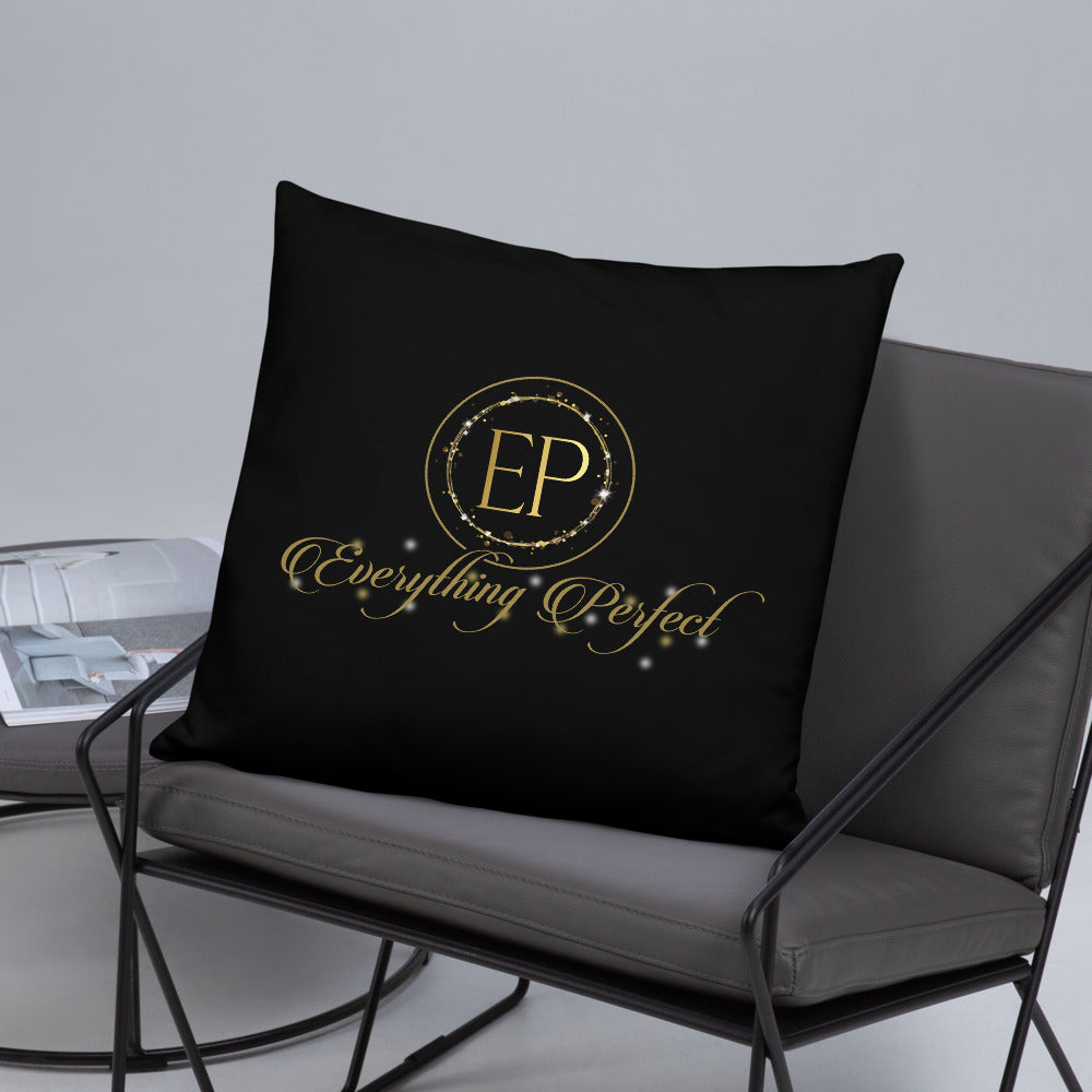 Black N Gold Pillow - Everything Perfect