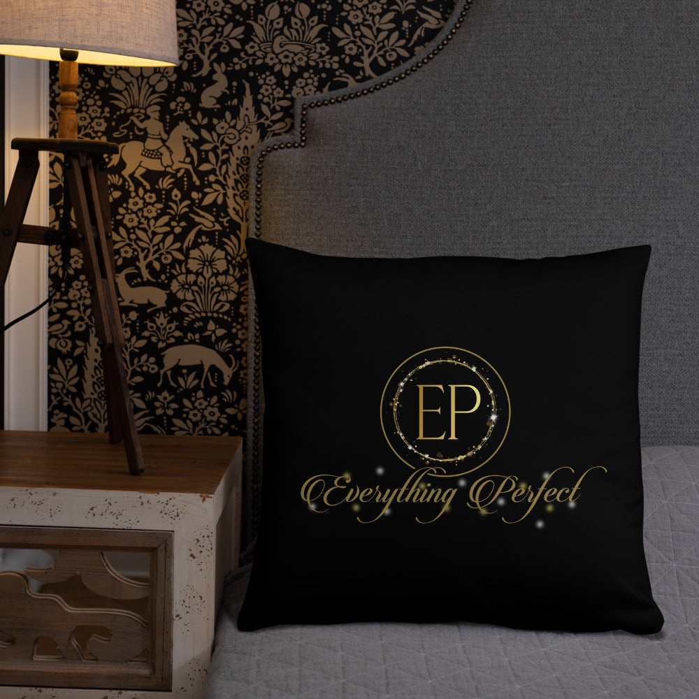 Black N Gold Pillow - Everything Perfect
