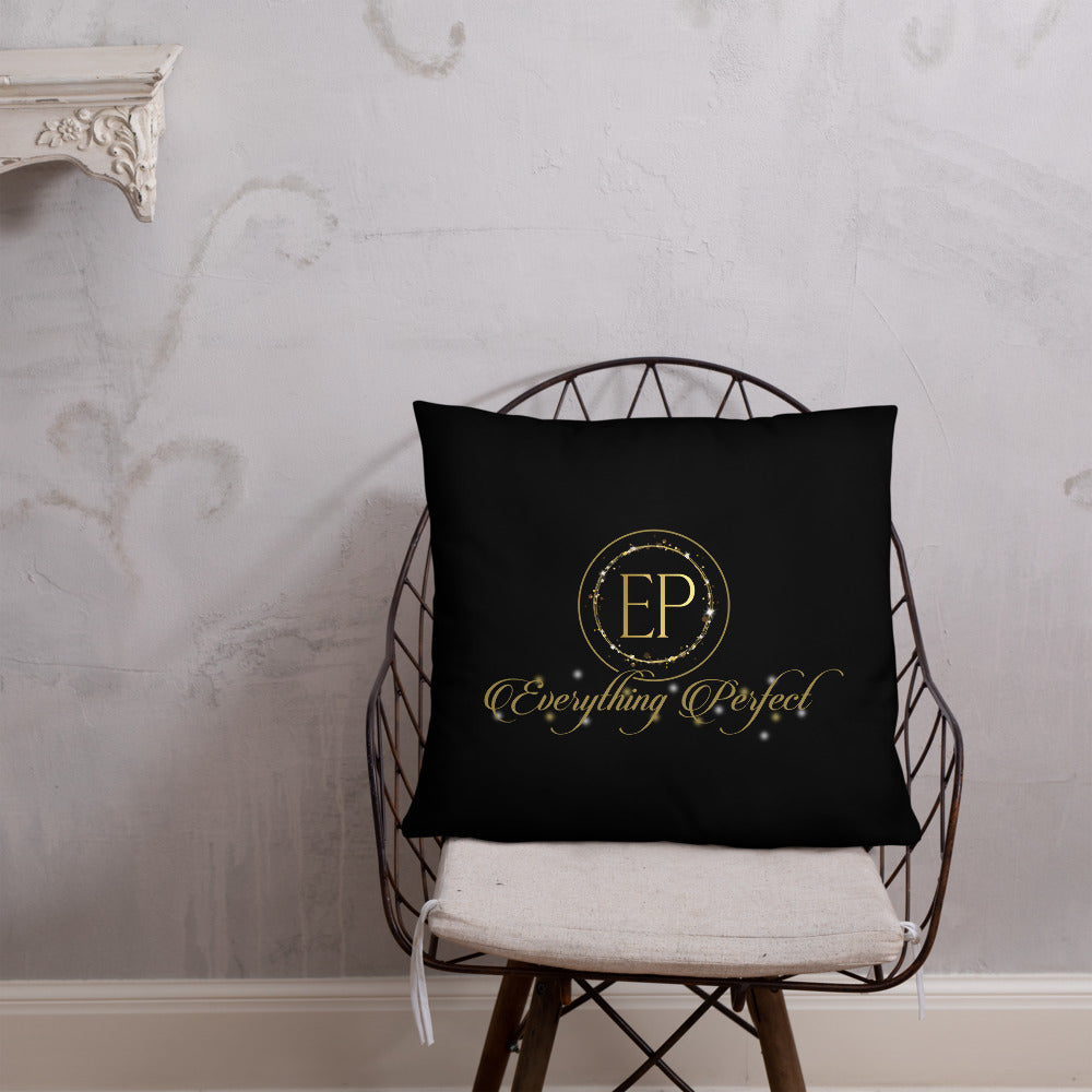Black N Gold Pillow - Everything Perfect