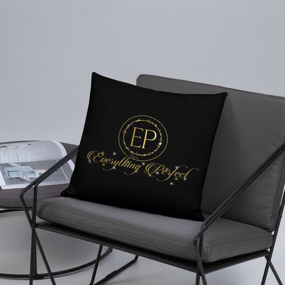 Black N Gold Pillow - Everything Perfect