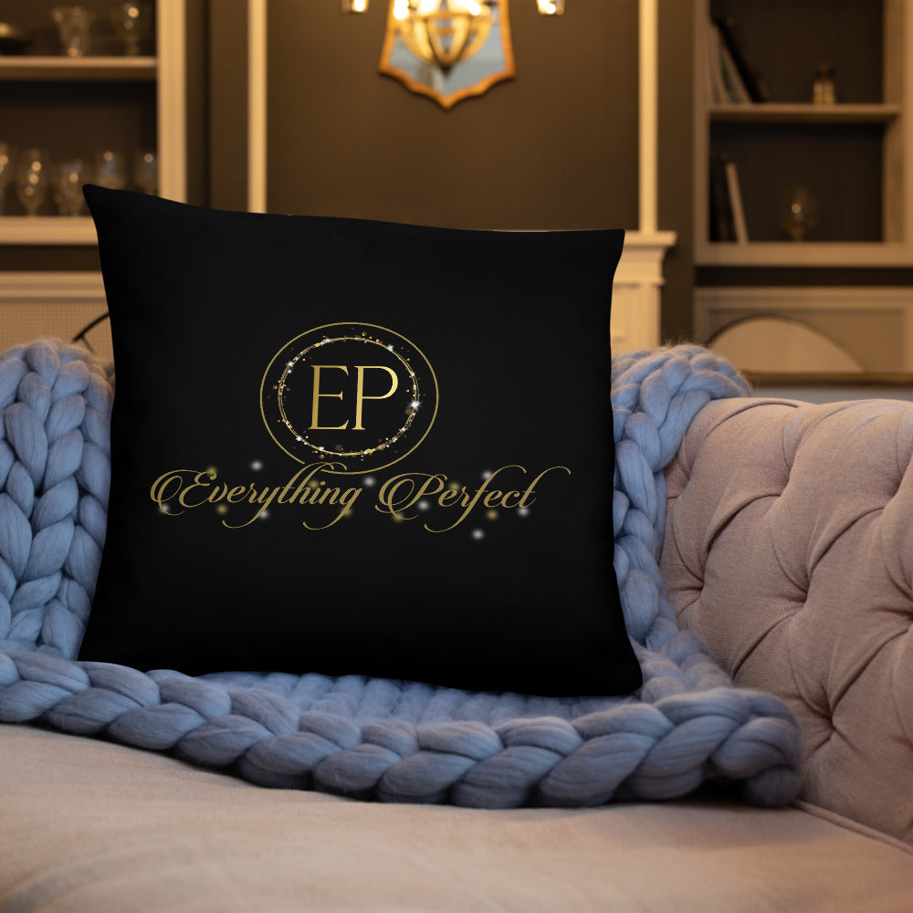 Black N Gold Pillow - Everything Perfect