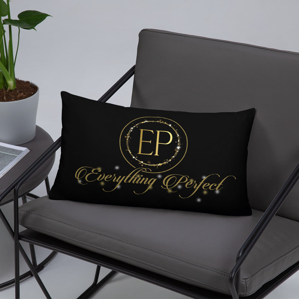 Black N Gold Pillow - Everything Perfect