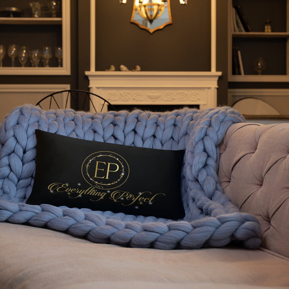 Black N Gold Pillow - Everything Perfect