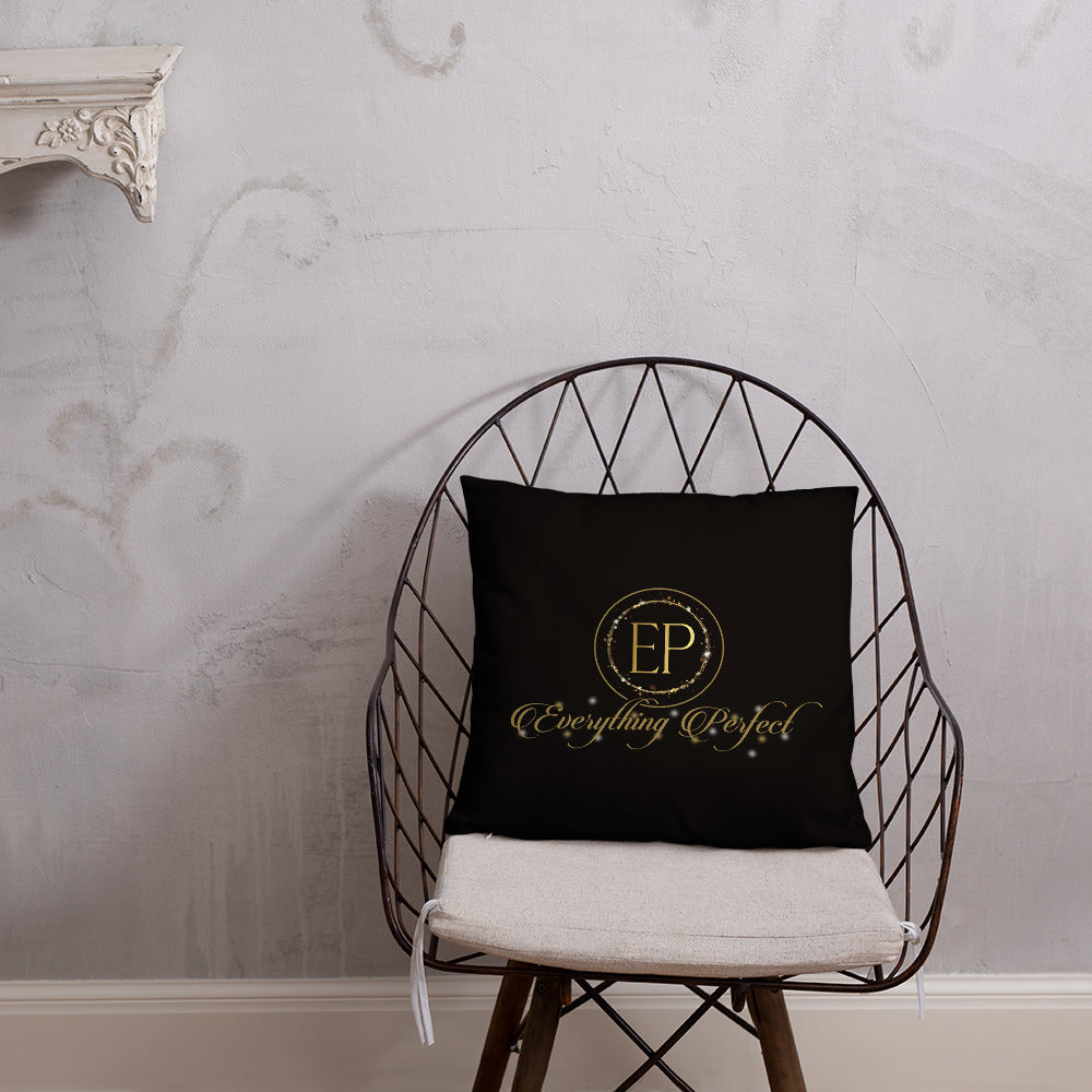 Black N Gold Pillow - Everything Perfect