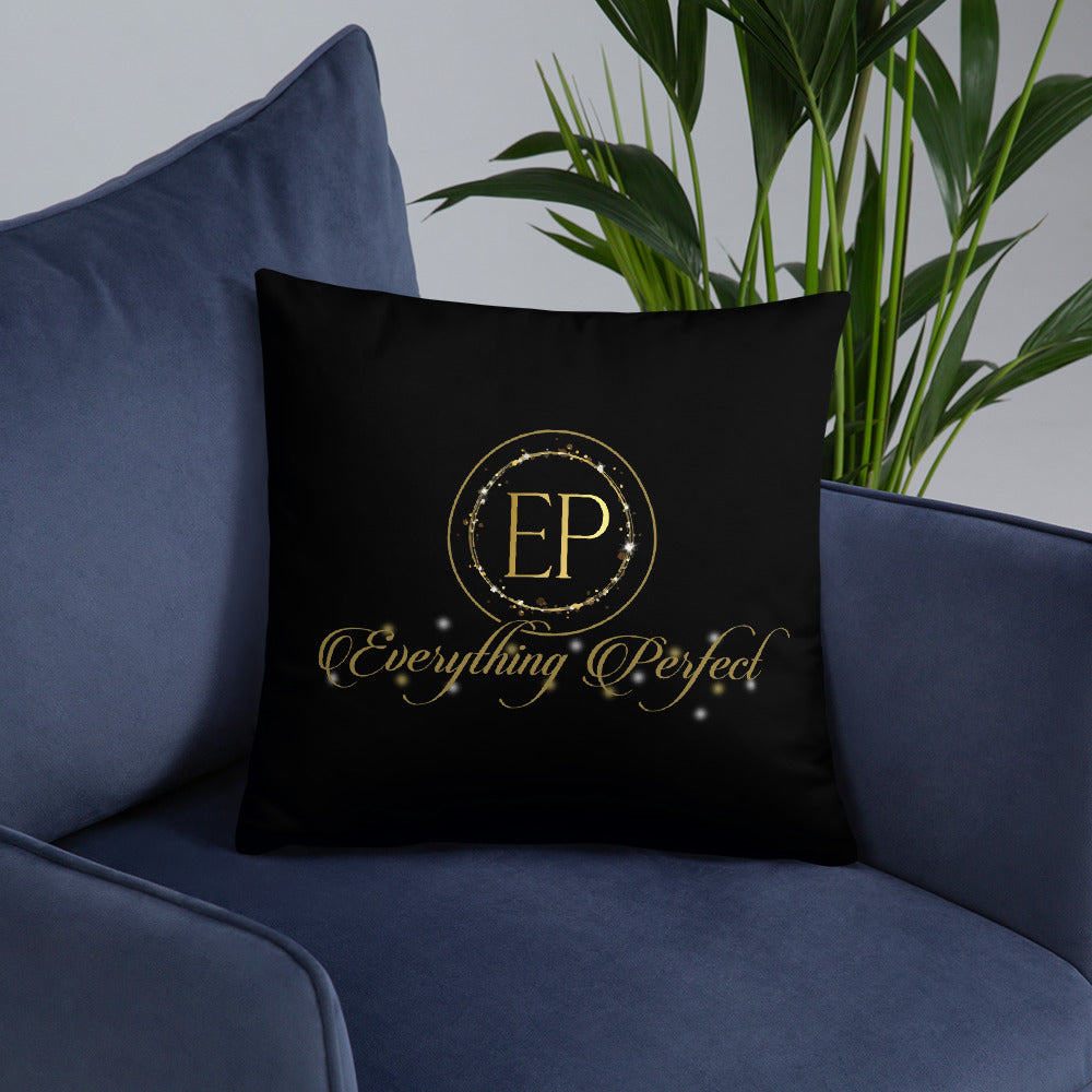 Black N Gold Pillow - Everything Perfect