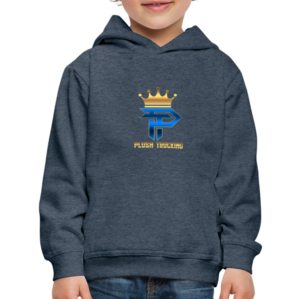 Kids‘ Premium Hoodie - heather denim