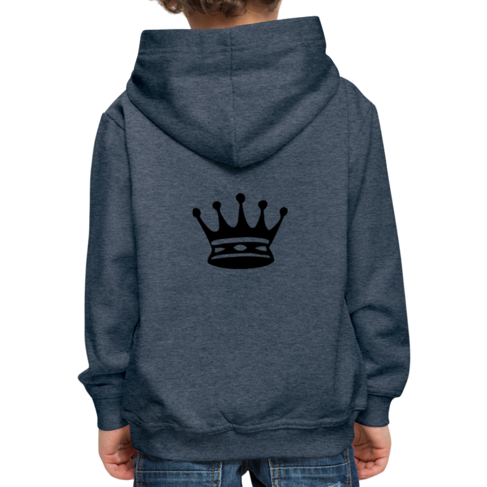Kids‘ Premium Hoodie - heather denim