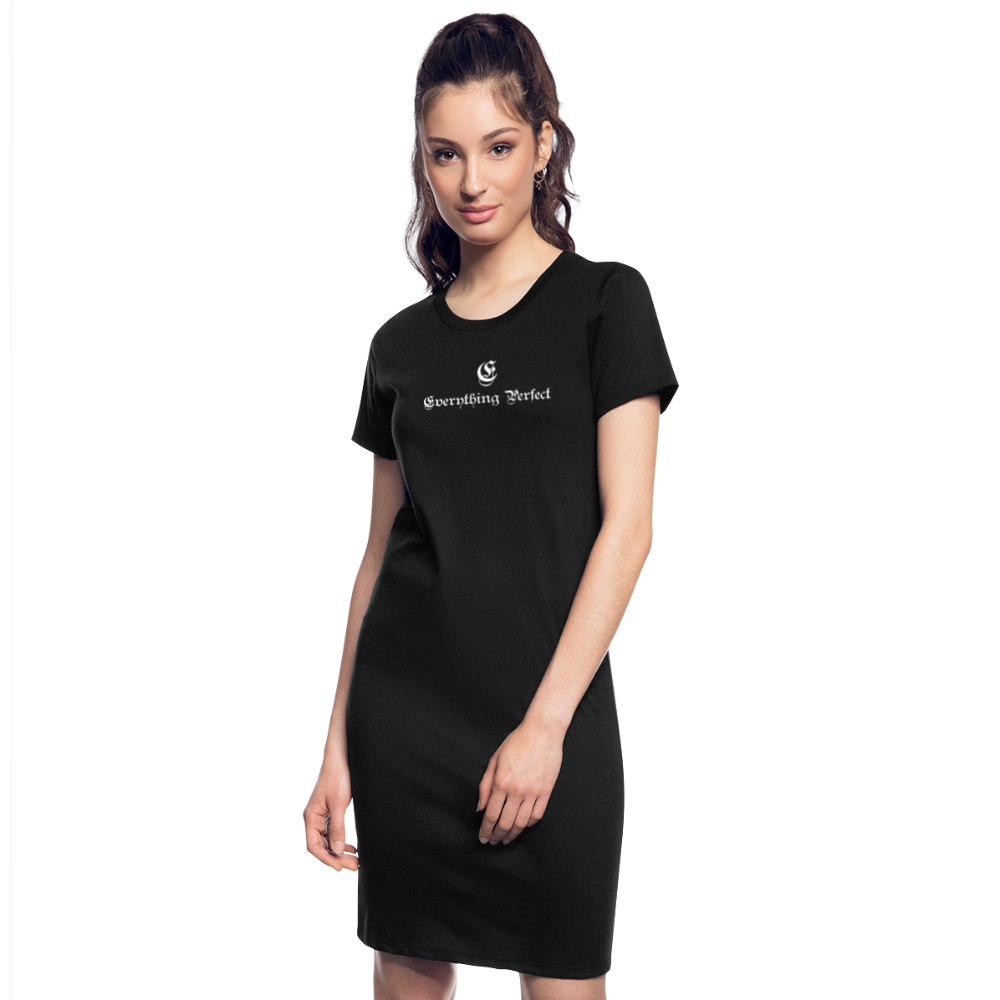 Women's T-Shirt Dress - black
