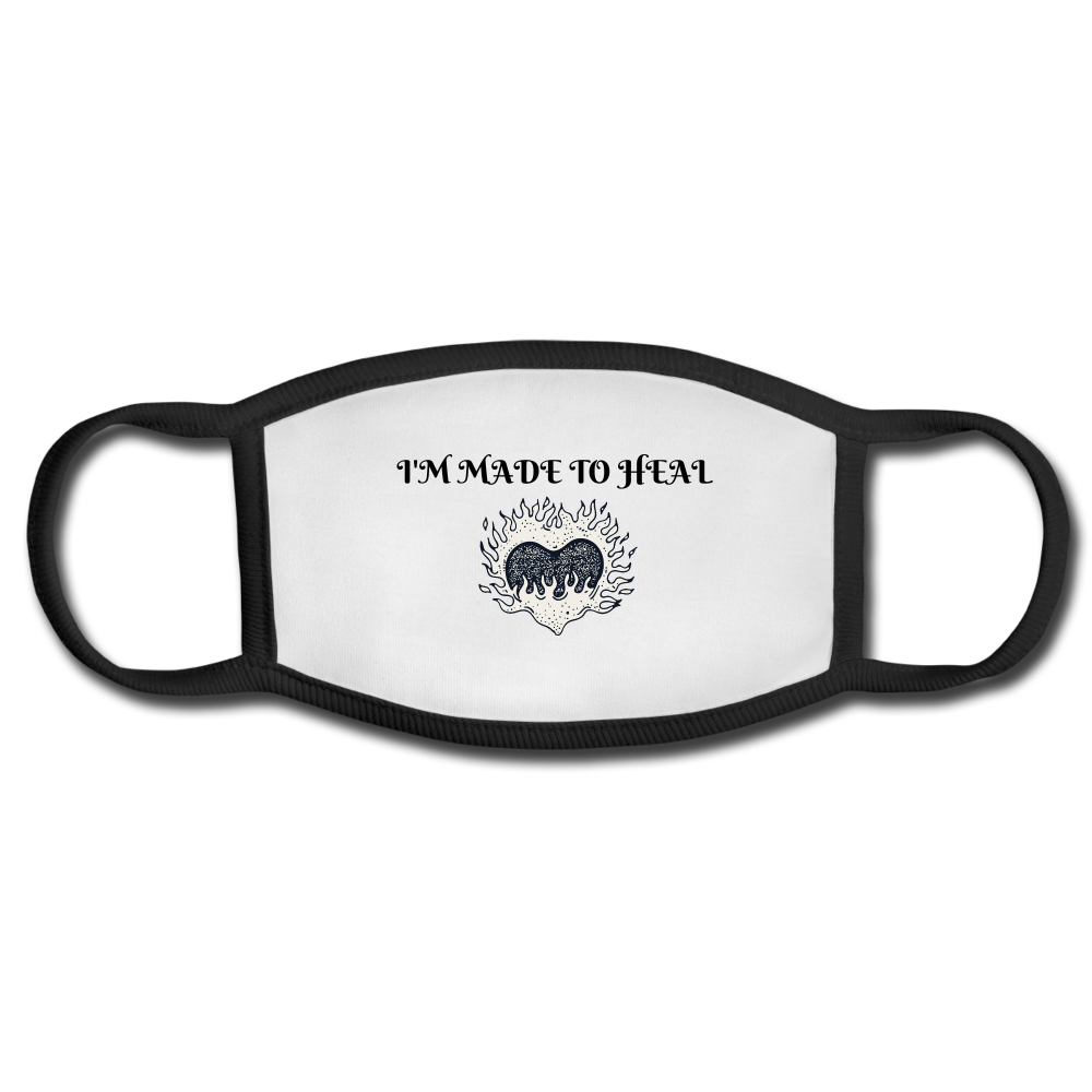 Face Mask - white/black