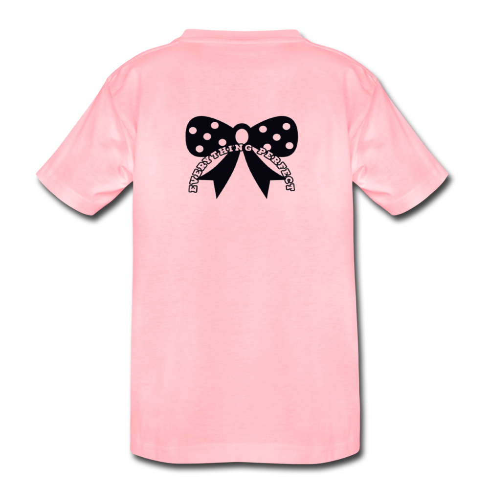Kids' Bow T-Shirt - pink