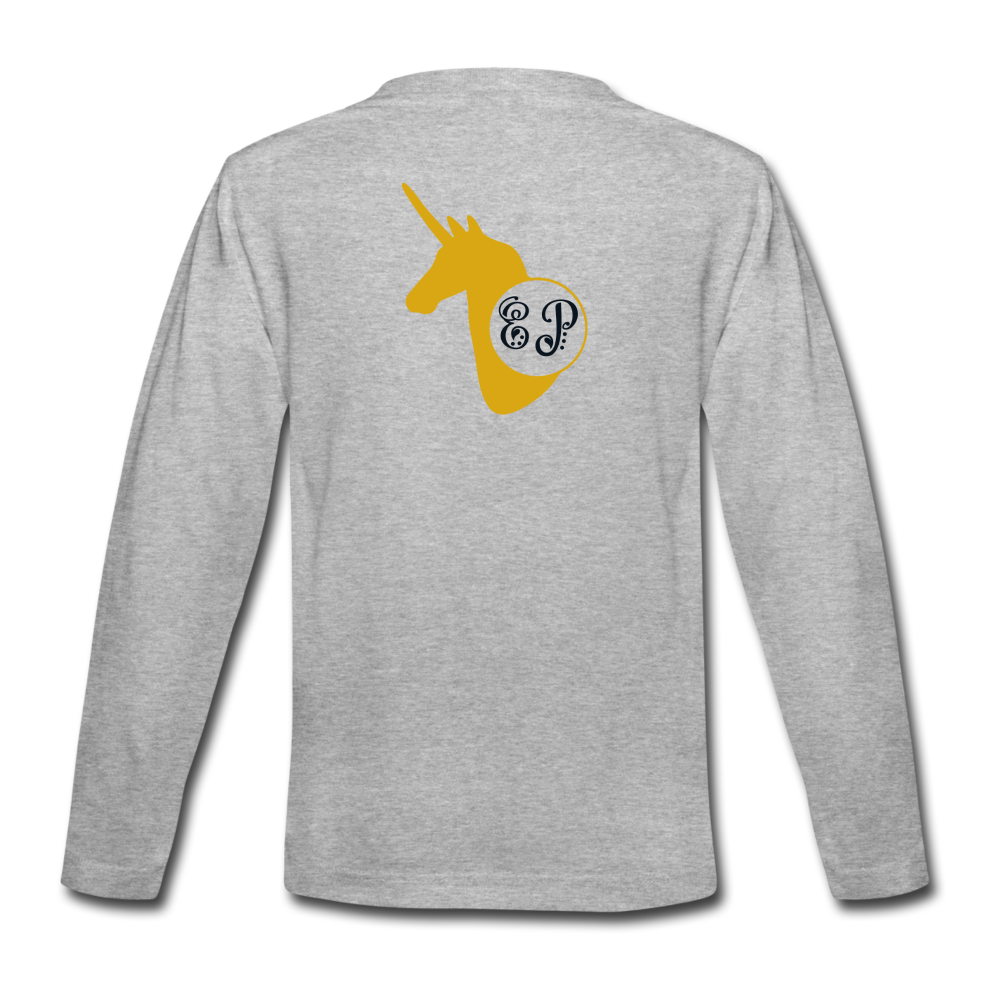Youth EP Premium Long Sleeve T-Shirt - heather gray